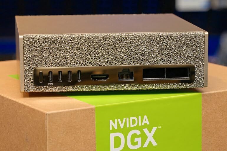 517eLMDC5OL._SL1500__.jpg NVIDIA DGX Spark™ - Personal AI Desktop Supercomputer – Desktop GB10 Grace Blackwell Chip