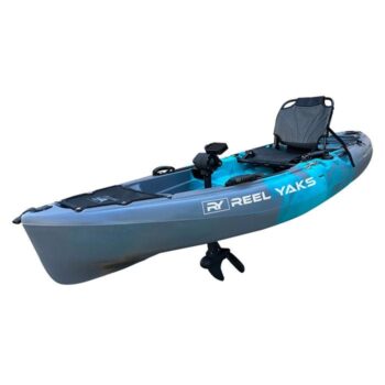 9.5ft Raptor Modular Propeller Drive Pedal Fishing Kayak | 380lbs Capacity | 2 Piece