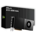 PNY NVIDIA RTX 4500 Ada Generation 24GB GDDR6 ECC Professional Graphics Card