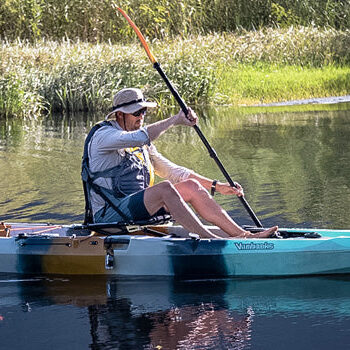 Elite Pro Angler Fin Drive Fishing Kayak