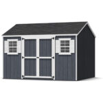 10×12 Value Workshop Shed with Operable Windows, Outdoor Wood Storage