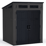 6-ft x 5-ft Resin Shed Lean-to Resin Storage Shed (Floor Included)