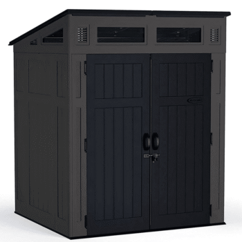 6-ft x 5-ft Resin Shed Lean-to Resin Storage Shed (Floor Included)