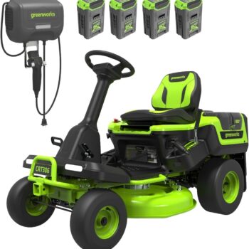 60V 30” CrossoverT Riding Lawn Tractor with 8.0 Ah