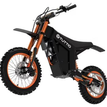 TUTTIO Soleil01 Electric Dirt Bike for Adults 200N.m High Torque 2000W Motor 48V 21Ah Battery Top Speed 37Mph All-terrain Electric Bicycles