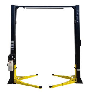 HALO LIFTS Clear Floor 2 Post Car Lift – 14,000 LB Capacity
