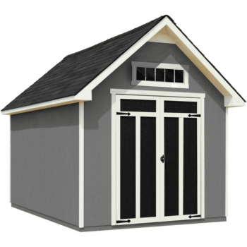 Tribeca 10 ft. W x 12 ft. D Wood Storage Shed With Floor