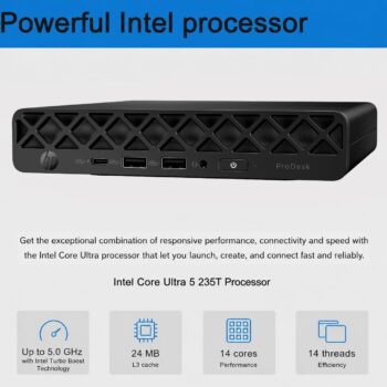 HP ProDesk 4 Mini G1i AI Business Mini Desktop (Intel Ultra 5-235T)
