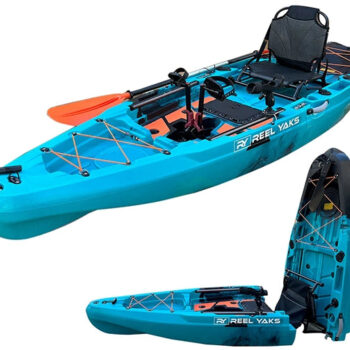 Rapido 10.8 ft Modular Pedal Fishing Kayak